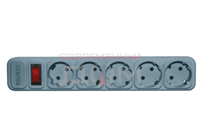 Сетевой фильтр Centek CT-8900-5-3,0 Gray